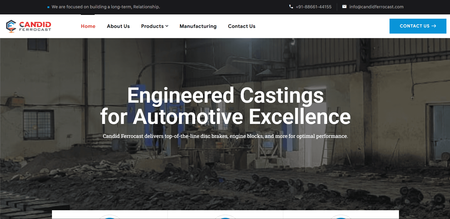 Candid Ferro Cast live website showcase