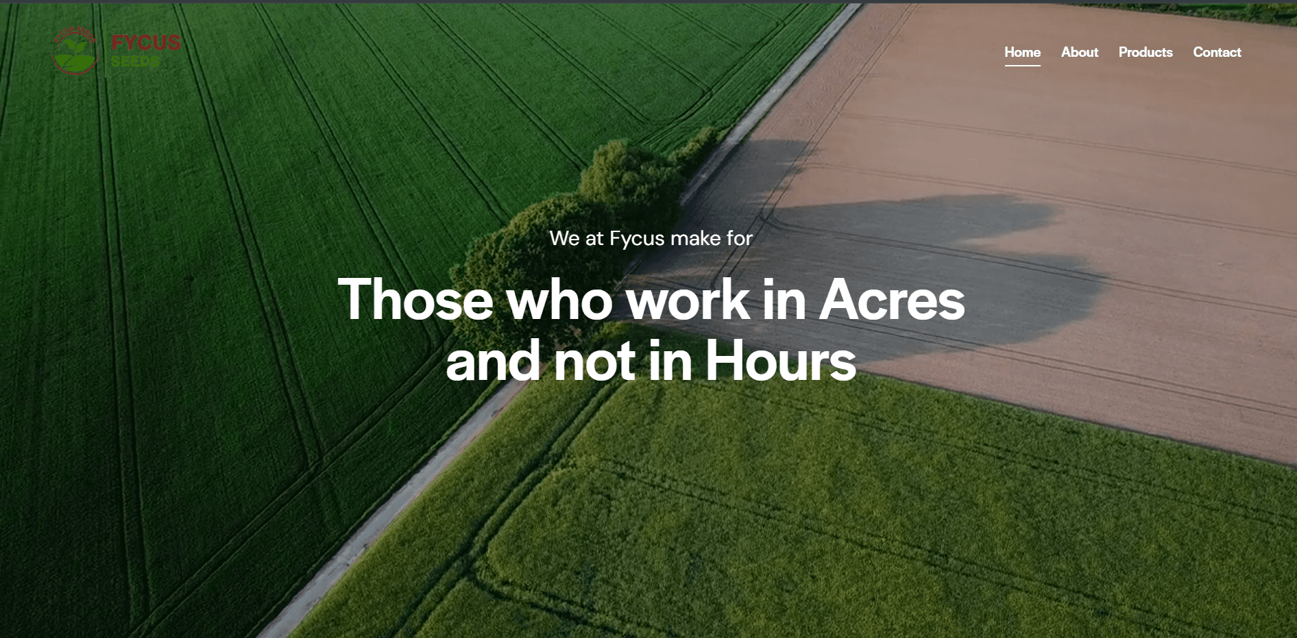 Fycus Seeds live website showcase